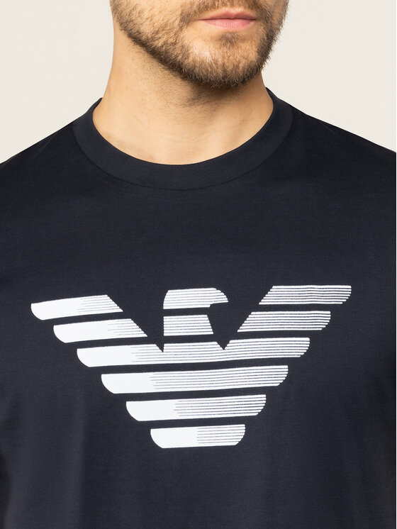 Emporio Armani Emporio Armani T-shirt 3H1TD0 1J30Z 0922 Bleu marine Regular Fit
