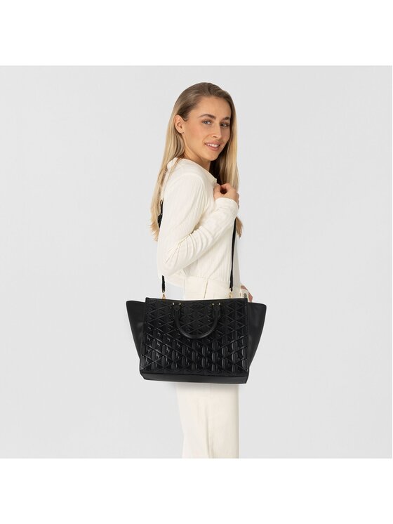 Lacoste Lacoste Torba na zakupy 317398 Czarny