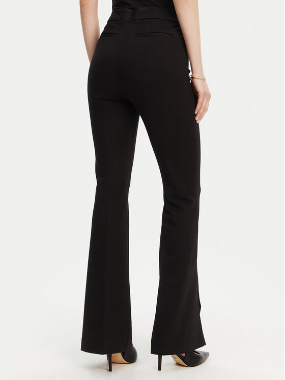 DKNY DKNY Medžiaginės kelnės P3KKQUEC Juoda Slim Fit