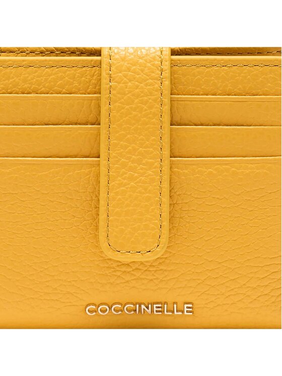 Coccinelle Coccinelle Portafoglio METALLIC S58 Giallo