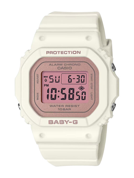 Baby-G Baby-G Zegarek Casio-BGD-565SC-4ER Beżowy