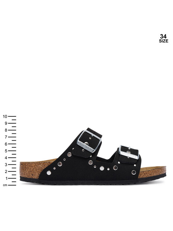 Birkenstock Birkenstock Šľapky Arizona Rivet 1031646 S Čierna