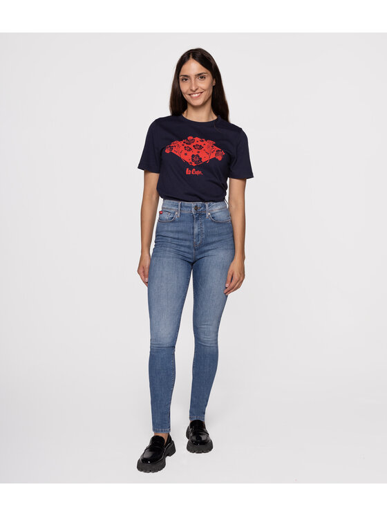 Lee Cooper Lee Cooper Jeansy DAILY Niebieski Skinny Fit