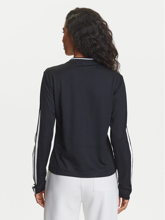 adidas adidas Μπλουζάκι Tiro Cut 3-Stripes Mesh JG4085 Μαύρο Regular Fit