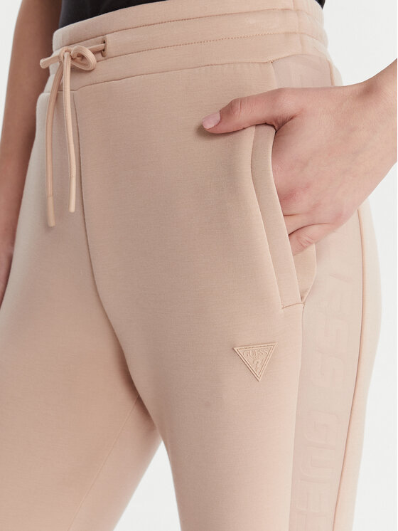 Guess Guess Pantaloni da tuta V3RB21 K7UW2 Beige Regular Fit