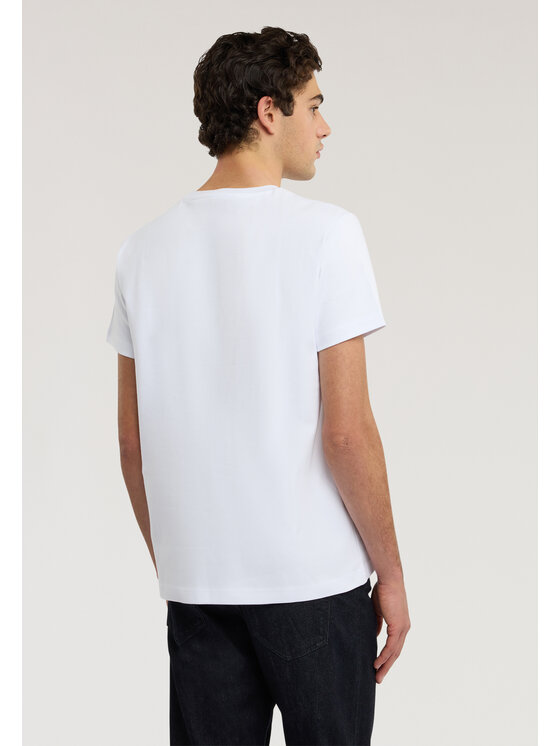 Trussardi Trussardi T-Shirt G0438000095N001 Biały Regular Fit
