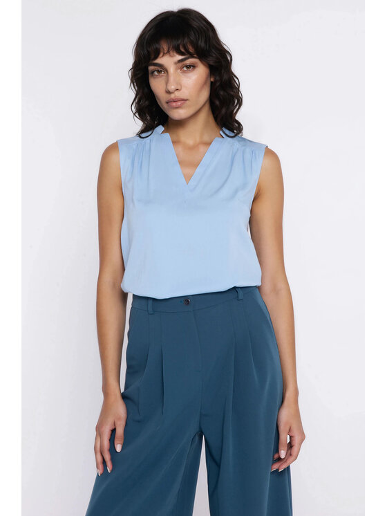 NIFE NIFE Kalhoty z materiálu SD138 Zelená Modern Relaxed Fit