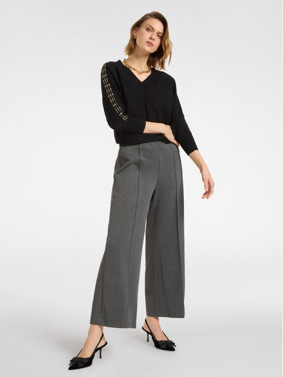 Elena Mirò Elena Mirò Cardigan M462Z000595N033 Nero Boxy Fit