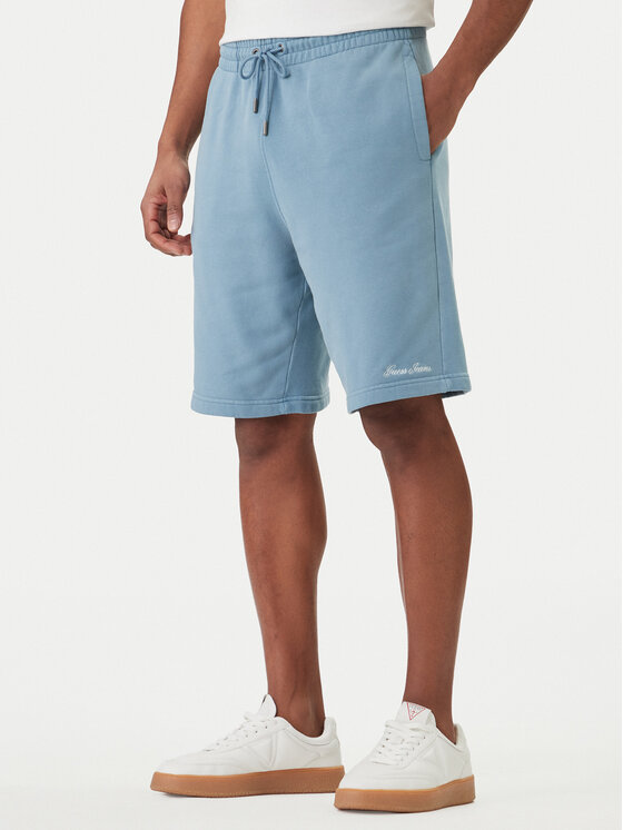 Guess Jeans Guess Jeans Sportshorts M6GD49 KCPR1 Blau Regular Fit