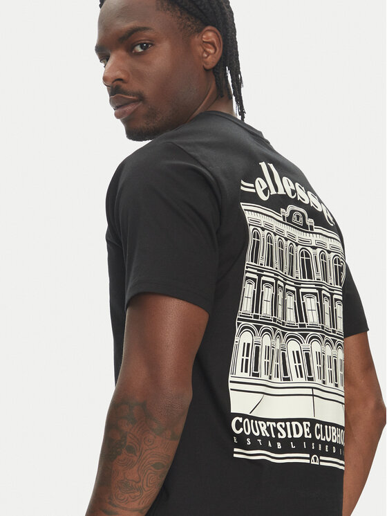 Ellesse Ellesse T-shirt Courtside SHZ21991 Nero Regular Fit