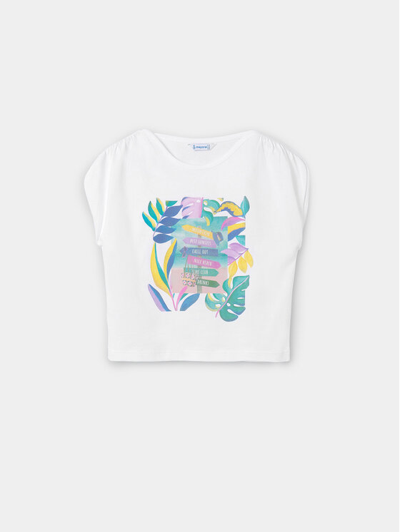 Mayoral Mayoral Blūze 6011 Balts Regular Fit
