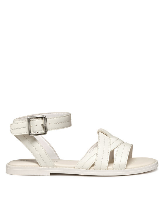 Sandale Geox Jr Karly J5535B 000BC C1000 M Alb