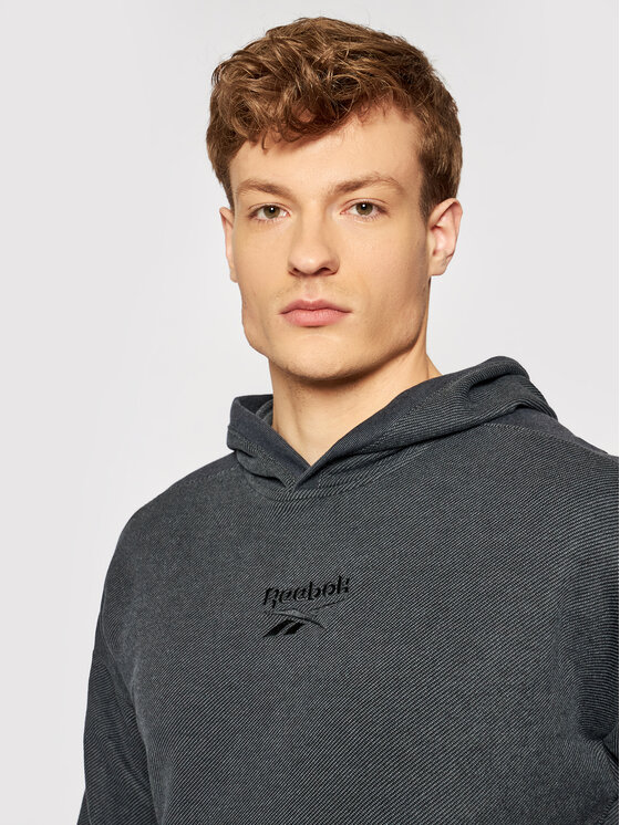 Reebok Reebok Sweatshirt Training Essentials Melange GI8564 Grau Regular Fit