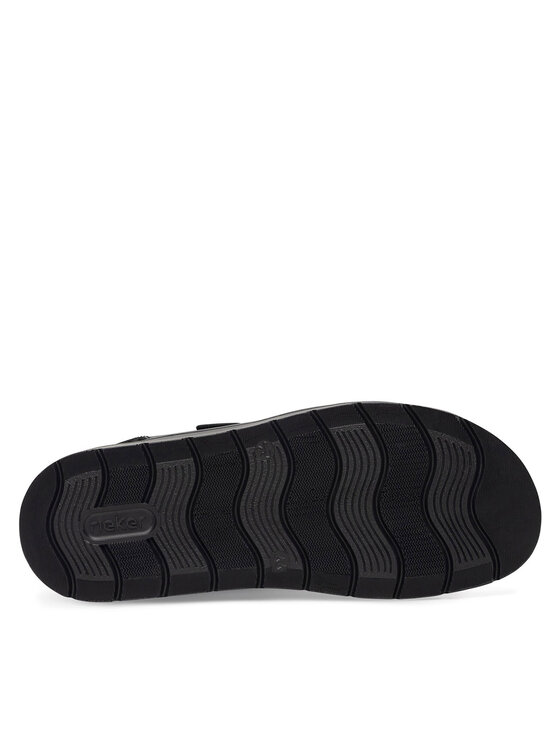 Rieker Rieker Sandały 24262-00 Czarny