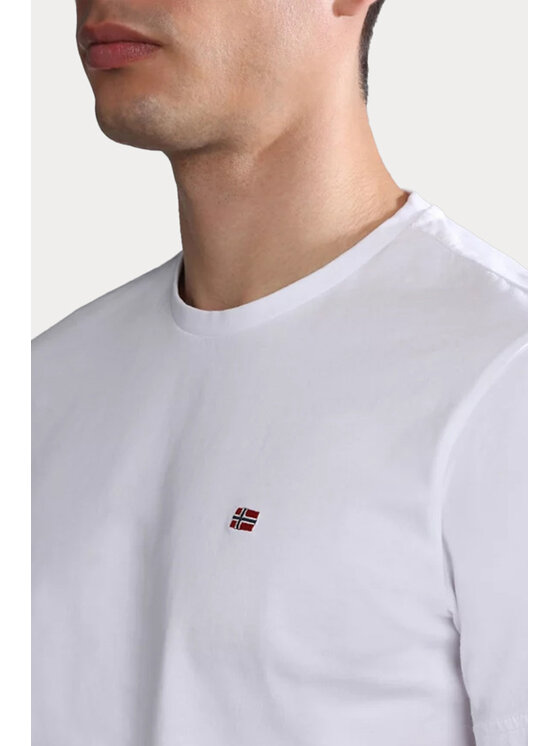 Napapijri Napapijri T-shirt SALIS SS SUM Bianco Shirt Fit