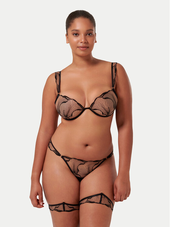 Bluebella Bluebella Бюстгальтер з підкладкою Marabel 42377 Чорний