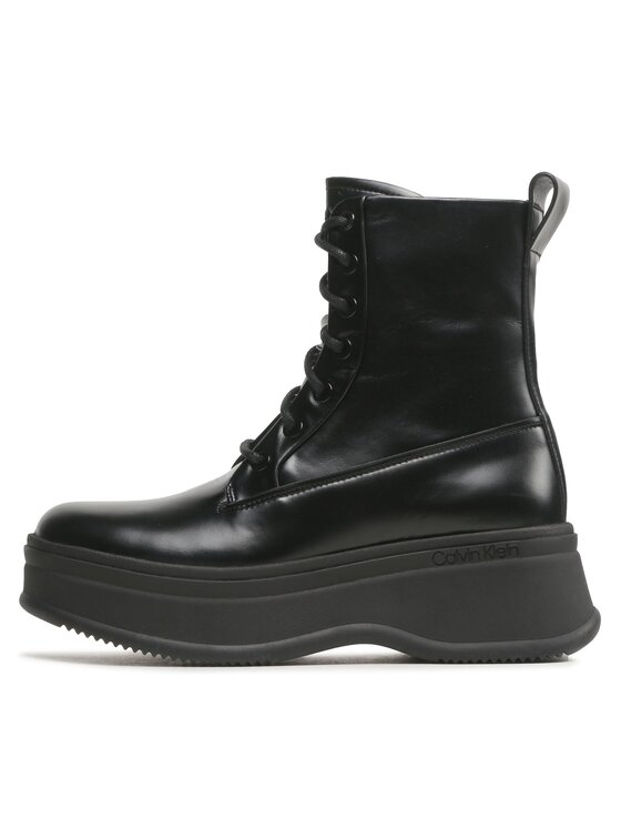 Calvin Klein Calvin Klein Ботильйони Pitched Combat HW0HW01599 Чорний