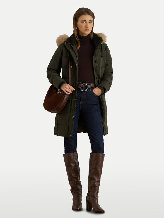 LAUREN RALPH LAUREN LAUREN RALPH LAUREN Geacă din puf 297957509006 Verde Regular Fit