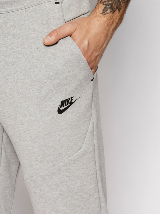 Nike Nike Teplákové kalhoty Nsw Tech Fleece CU4495 Šedá Slim Fit