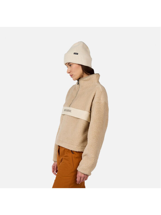 Rossignol Rossignol Polar W Alltrack Hz Fleece Beżowy ciemny Relaxed Fit
