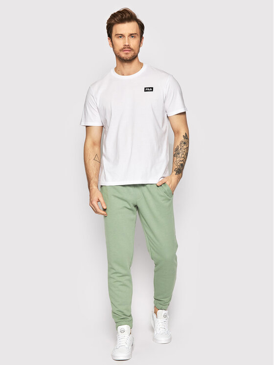 Outhorn Outhorn Spodnie dresowe SPMD604 Zielony Regular Fit