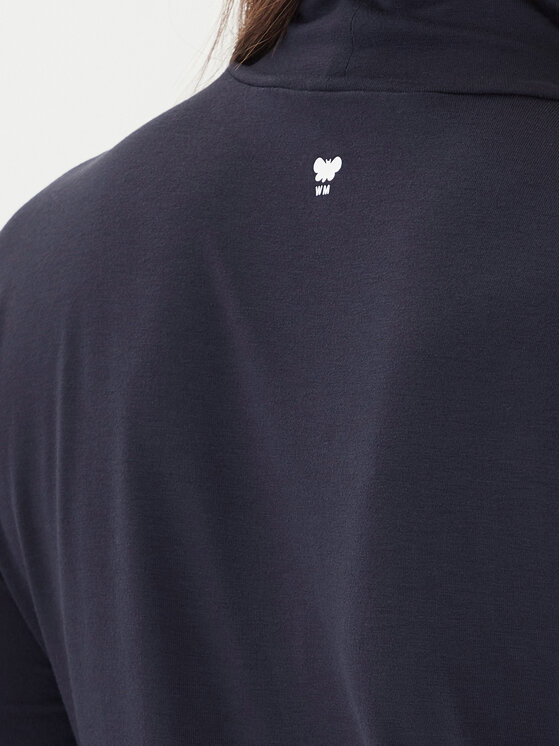 Weekend Max Mara Weekend Max Mara Krekls ar augstu apkakli Multif 2525946022 Tumši zils Slim Fit