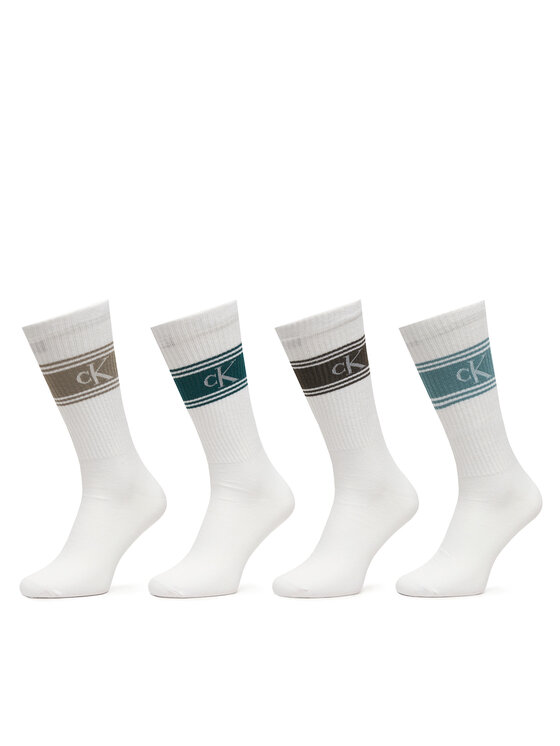 Calvin Klein Calvin Klein Duge čarape 701241210 Bijela