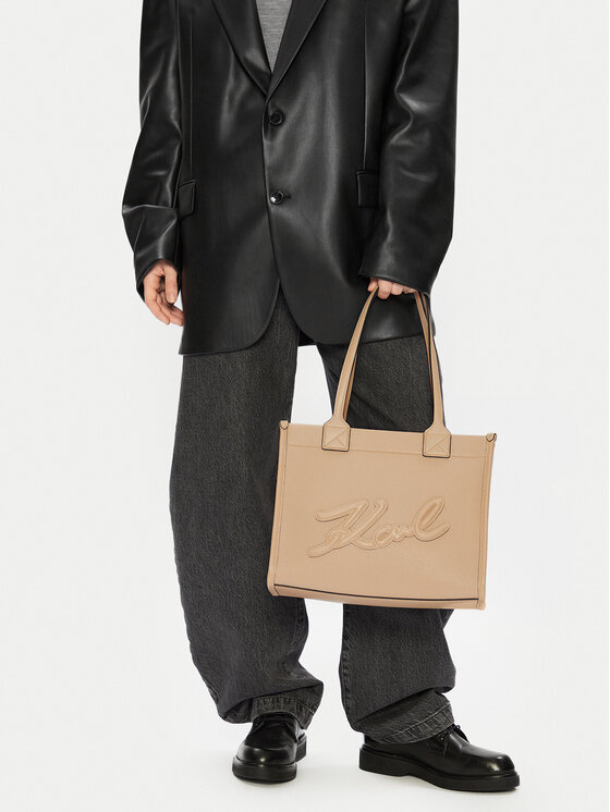 KARL LAGERFELD KARL LAGERFELD Дамска чанта A1W30042 Бежов