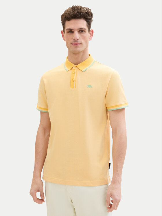 Tom Tailor Polo 1040822 Dzeltens Regular Fit