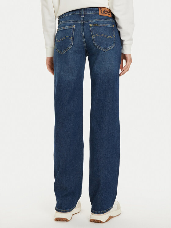 Lee Lee Traperice Zoe 112355524 Plava Straight Fit