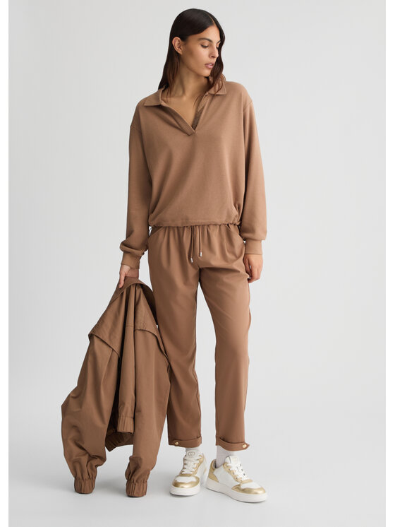 Liu Jo Liu Jo Felpa TA5047FS000X0675 Marrone Regular Fit