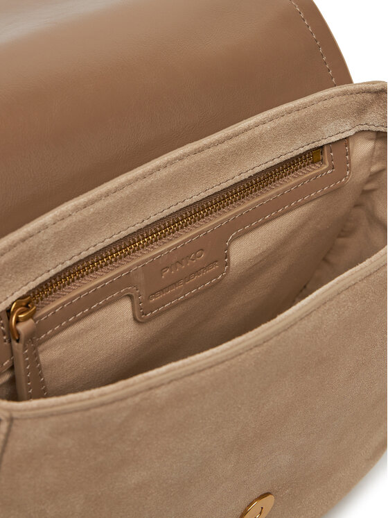 PINKO PINKO Handtasche Saddle Classic PE 25 PLTT 103830 A29N Beige