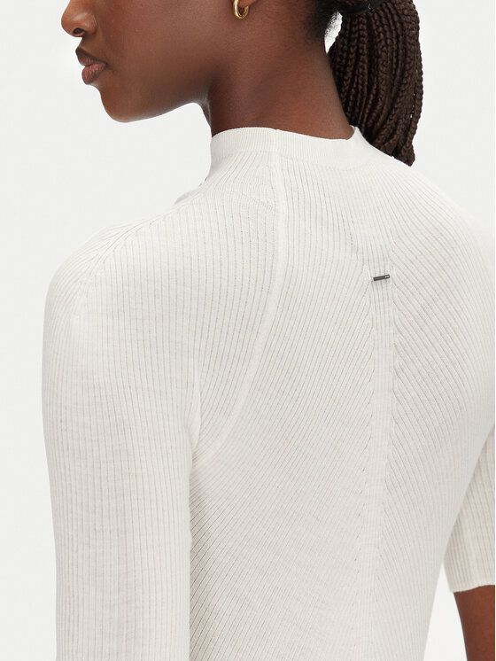 BOSS BOSS Rollkragenpullover Faleri 50542885 Beige Regular Fit