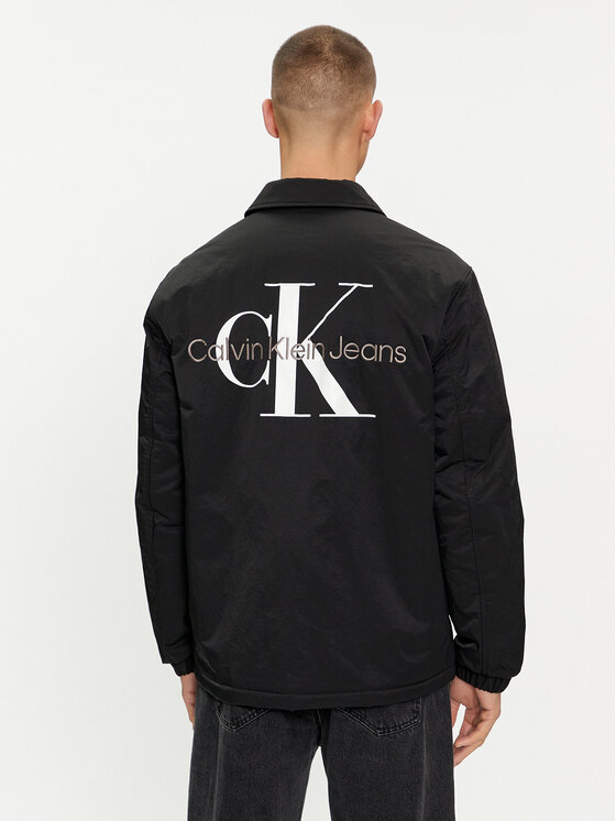 Calvin Klein Jeans Calvin Klein Jeans Πουκαμισοτζάκετ Skater J30J325343 Μαύρο Regular Fit