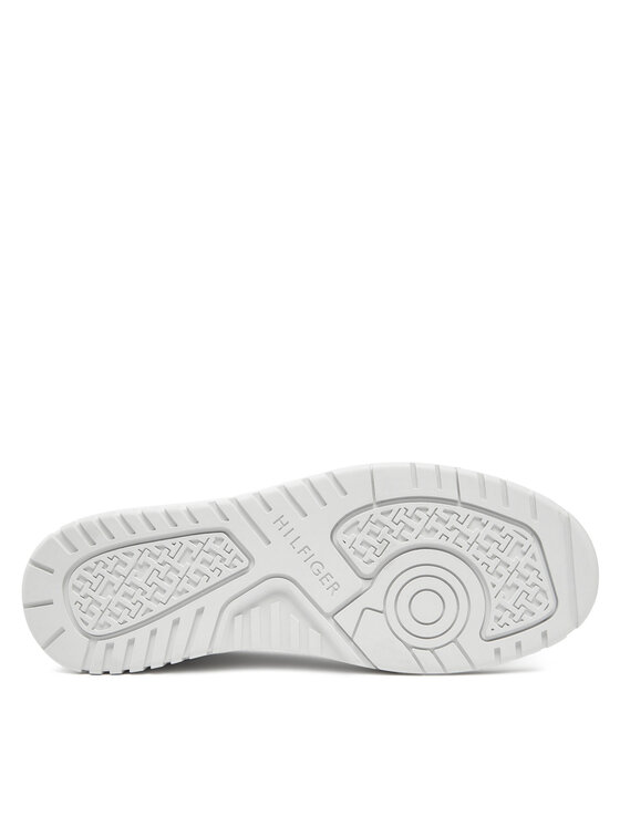 Tommy Hilfiger Tommy Hilfiger Tossud Th Basket Core Lth Pinperf FM0FM05466 Valge