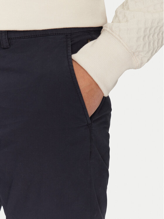 Napapijri Napapijri Chino hlače M-Puyo NP0A4H98 Mornarsko modra Slim Fit