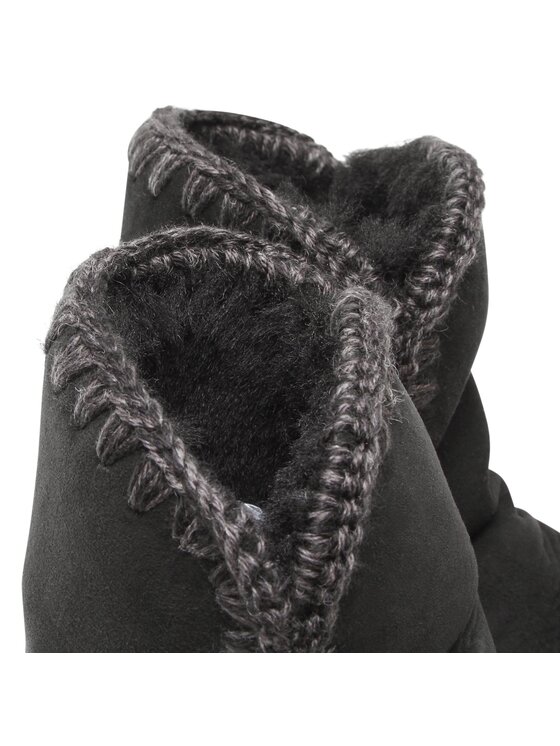 Mou Mou Sněhule Eskimo Boot 24 FW101000A Černá