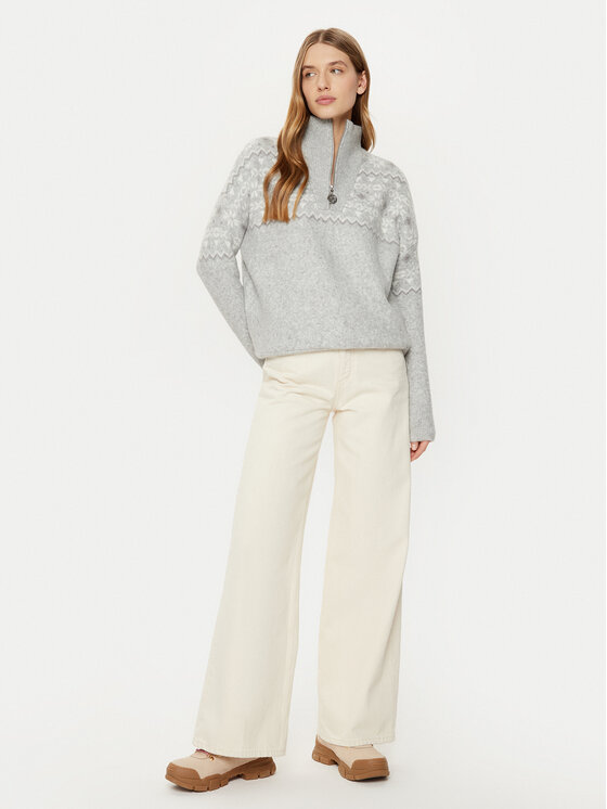 Guess Guess Džemper W4PR1A Z3LQ0 Siva Regular Fit