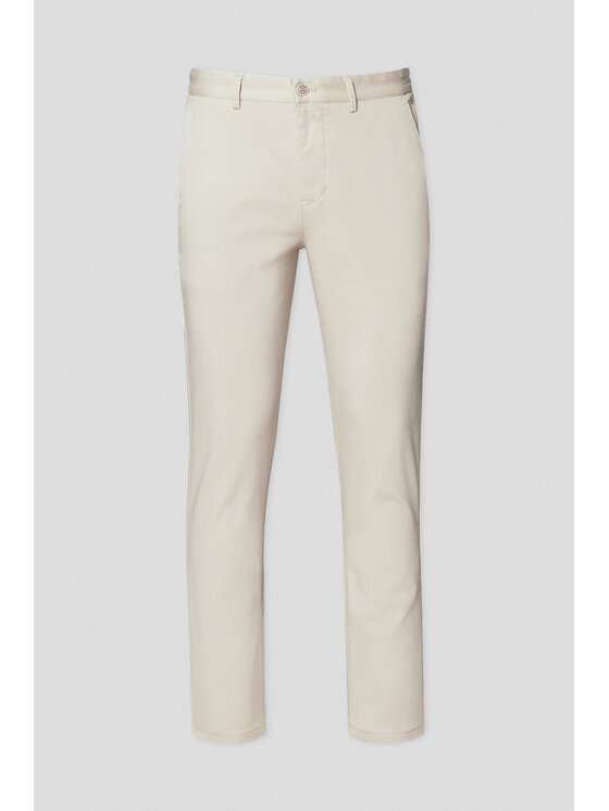 Lancerto Lancerto Chinosy Maroko SP082124000014 Beżowy Regular Fit