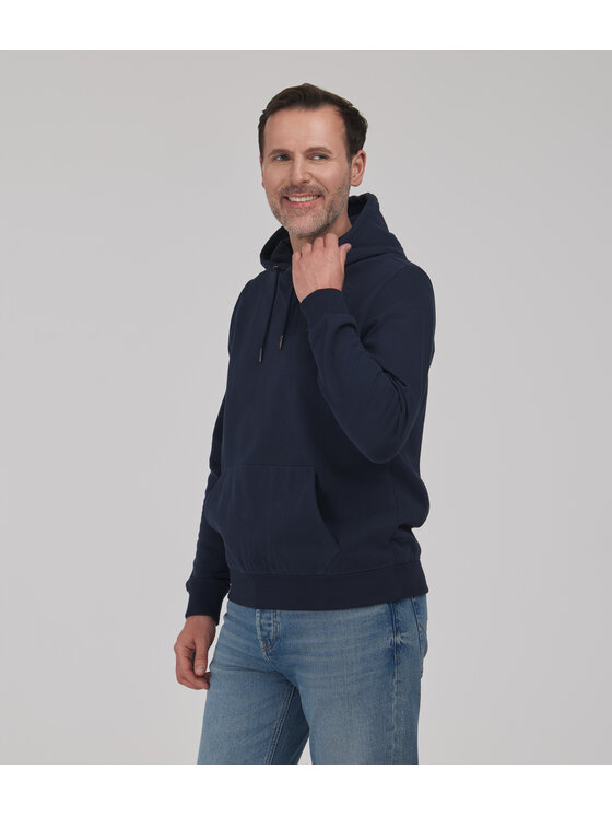 Lee Cooper Lee Cooper Bluza MICHAEL Granatowy Regular Fit