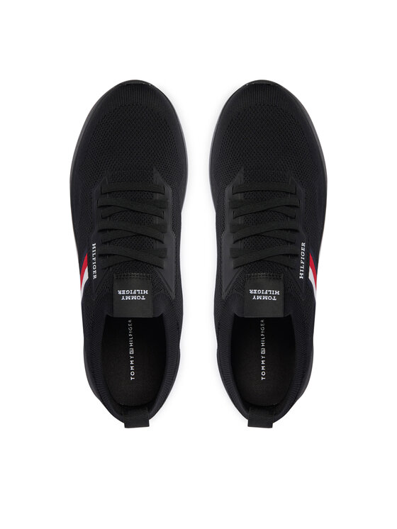Tommy Hilfiger Tommy Hilfiger Sneakers Lightweight Knitted Runner FM0FM05756 Negru