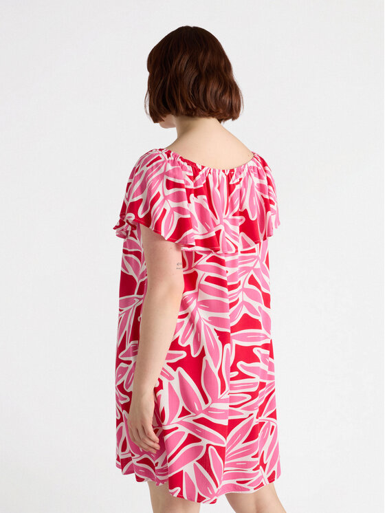 Fiorella Rubino Fiorella Rubino Sukienka codzienna 7462L001141N0S6 Czerwony A-Line Fit