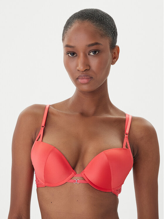 Triumph Biustonosz push-up Crazy Stupid Love 10222374 Koralowy