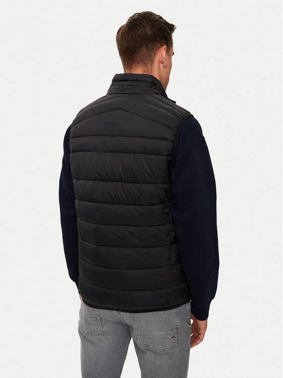 CMP CMP Αμάνικο Μπουφάν 34K2777 Μαύρο Regular Fit