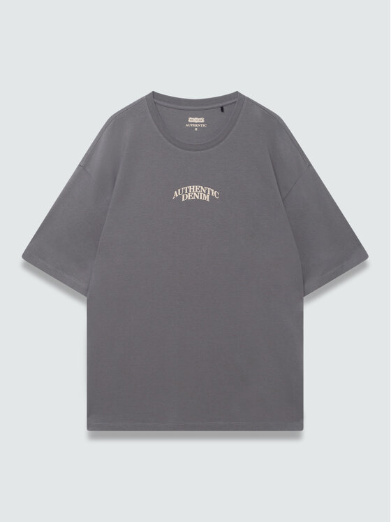 BIG STAR BIG STAR T-Shirt COLTON Szary Oversize