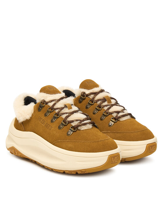 Moon Boot Moon Boot Sneakersy Moon247 City Shearling 80D2490040 Hnedá