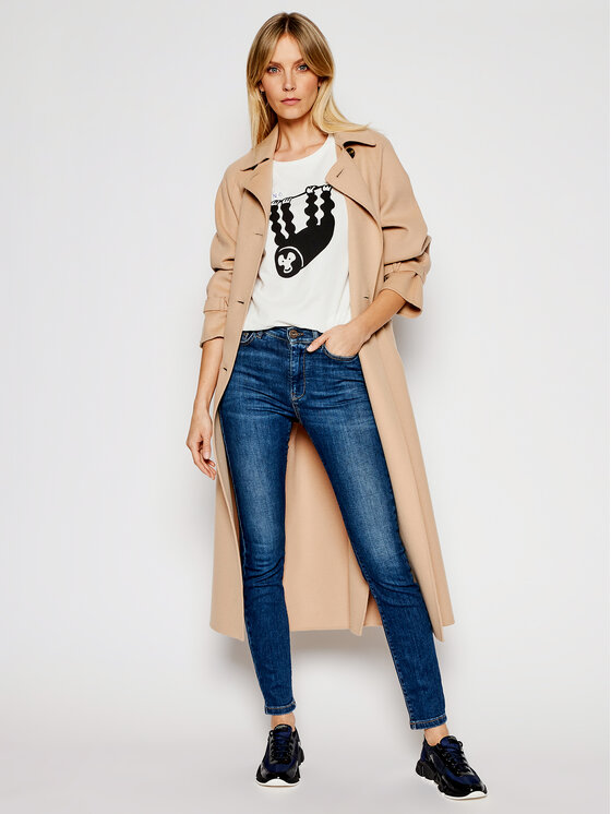 Weekend Max Mara Weekend Max Mara Traperice Tenace 51810617 Plava Skinny Fit
