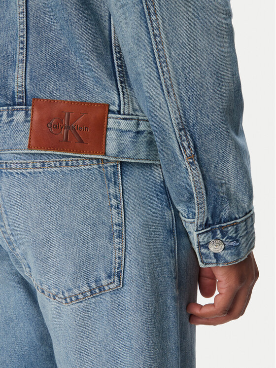 Calvin Klein Jeans Calvin Klein Jeans Jeans jakna Classic LV04RF957G Modra Regular Fit