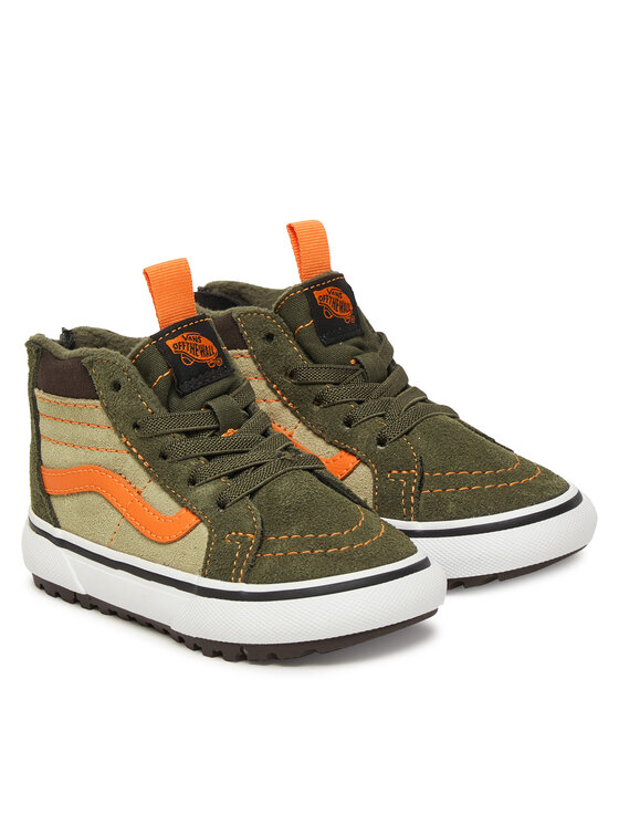 Vans Vans Sneakersy MTE SK8-Hi Zip VN000D0MKCZ1 Kaki