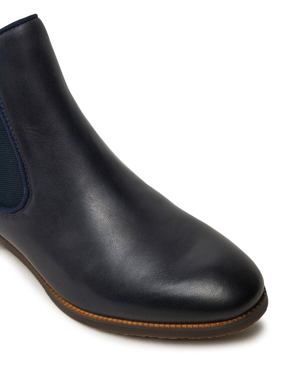 Pikolinos Pikolinos Kotníková obuv s elastickým prvkem W4D-8637ST Tmavomodrá